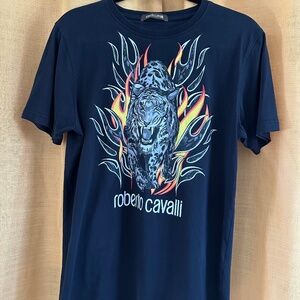 ROBERTO CAVALLI graphic tee